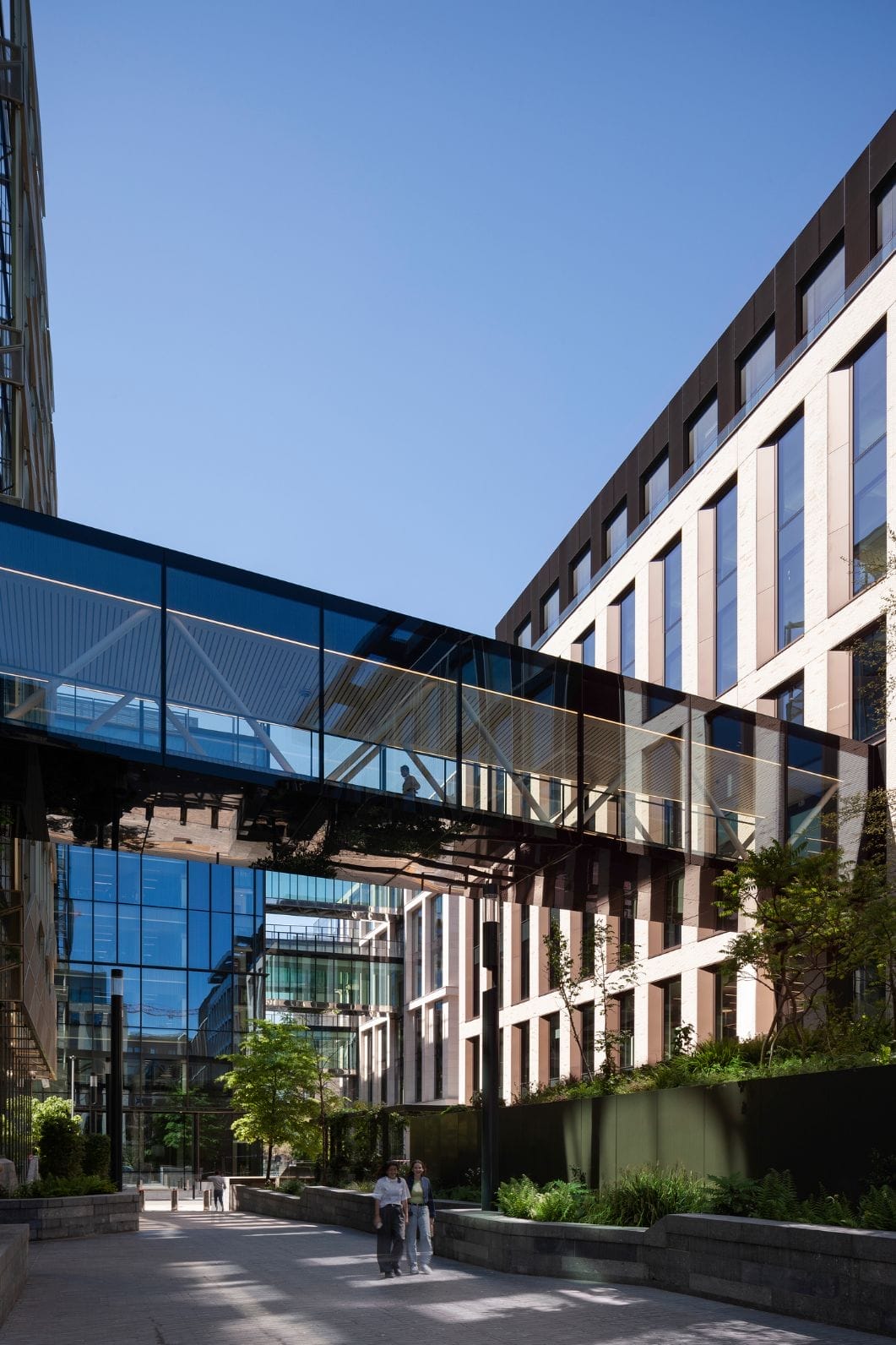 Central Bank of Ireland, HLM Architects, Interior Design, Office Architects, Workplace Design, Dublin Architects, Link Bridge