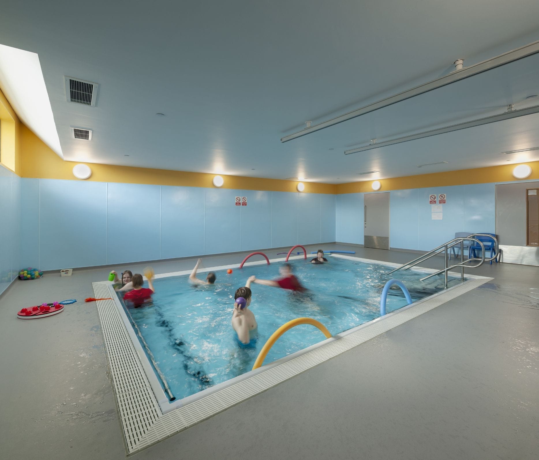 Trent View College, MMC Award, Building Magazine Awards Finalist, Hydrotherapy Pool, SEND School Architecture, HLM Architects