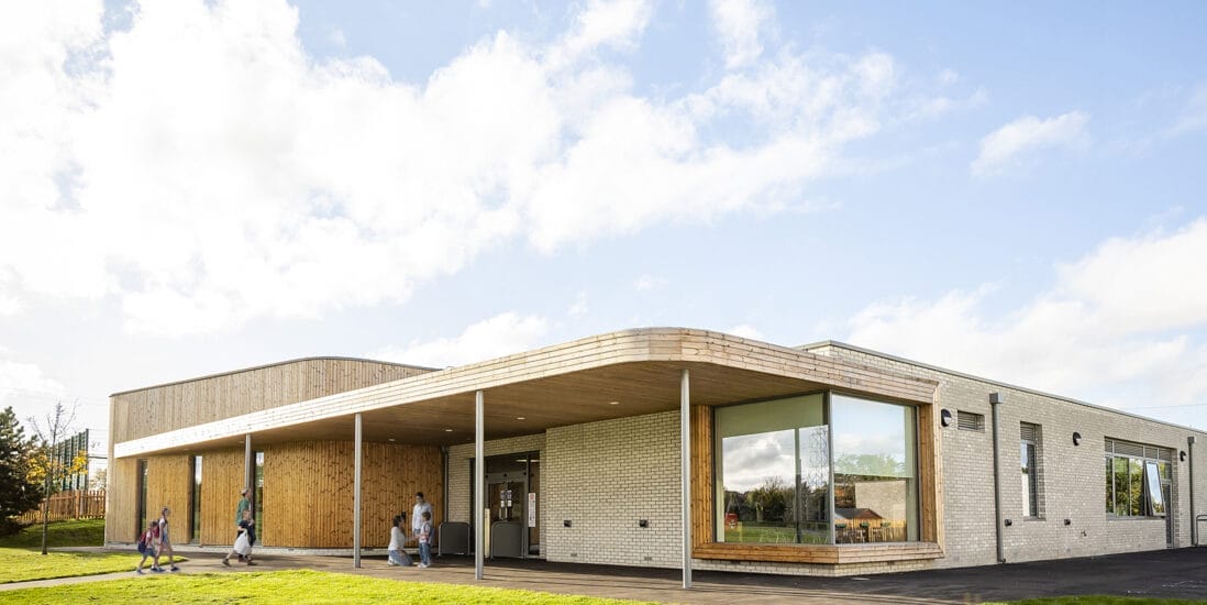 Designed by HLM Architects Addington School wins Offsite Award 2021