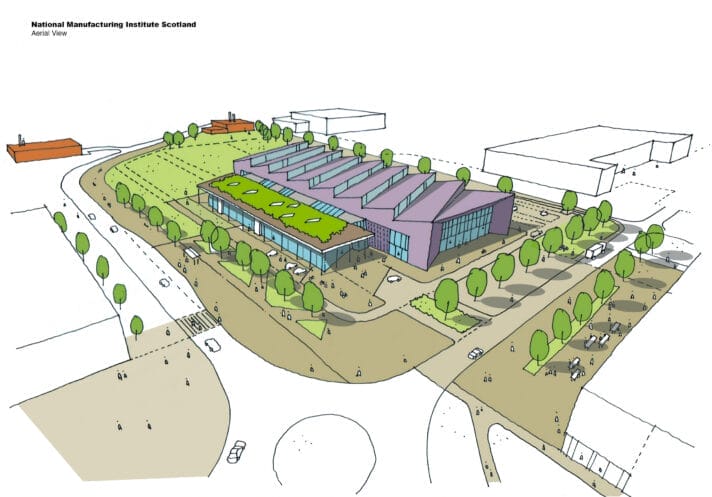 NMIS Aerial Sketch