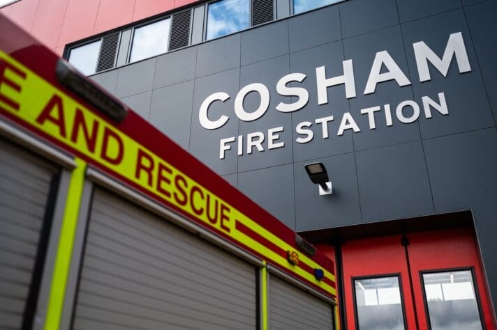 Cosham Fire Station designed by HLM Architects