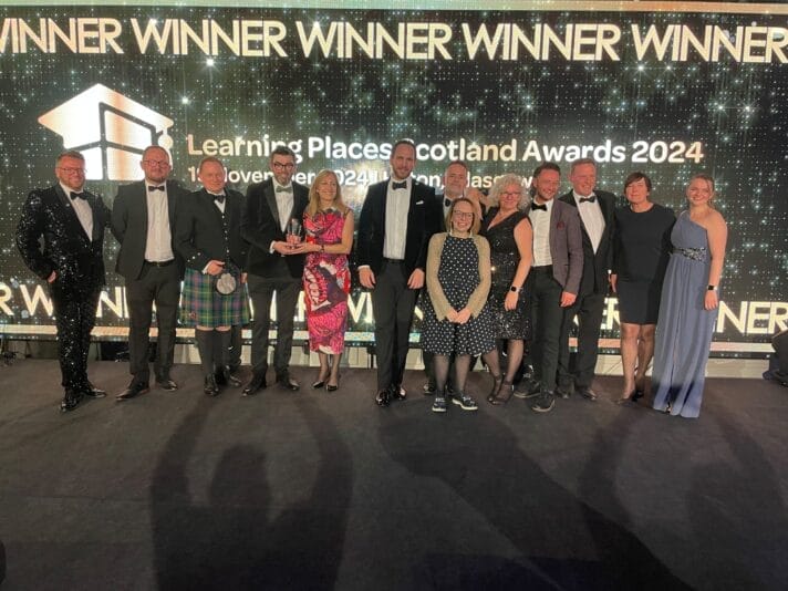 NMIS wins Project of the Year at the Learning Places Scotland Awards November 2024