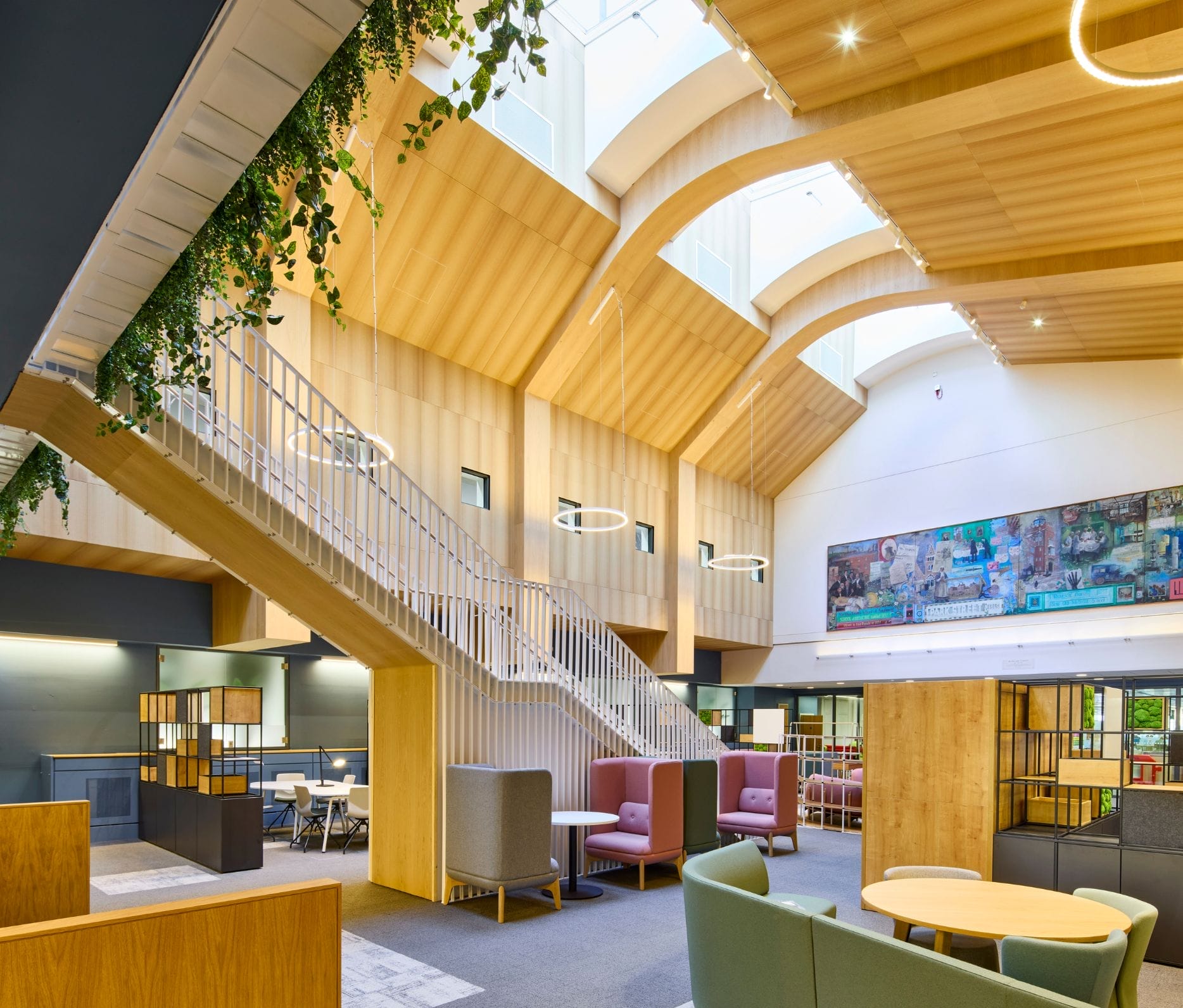 Health Sciences Library, University of Leeds Completes, HLM Architects, Interior Designers, Higher Education Architects