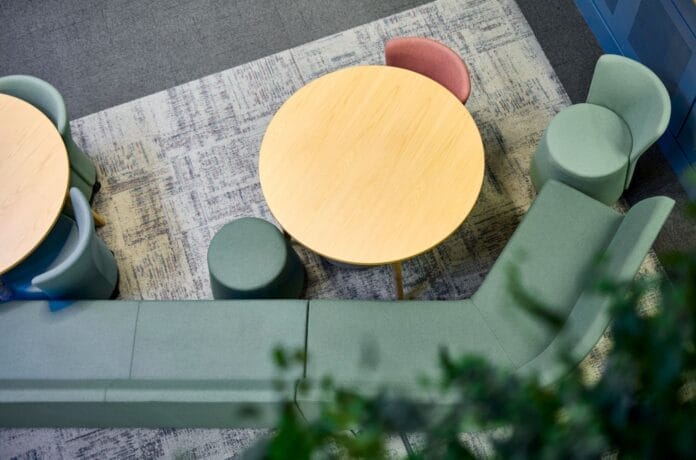 Health Sciences Library, University of Leeds, HLM Architects, Interior Designers, Education Architects, Break out areas