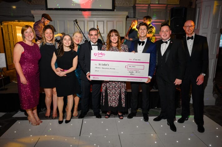 Sheffield Charity Construction Ball organised by HLM Architects Arup and RLB